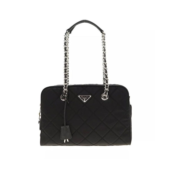 Prada - Black Nylon Shoulder Bag