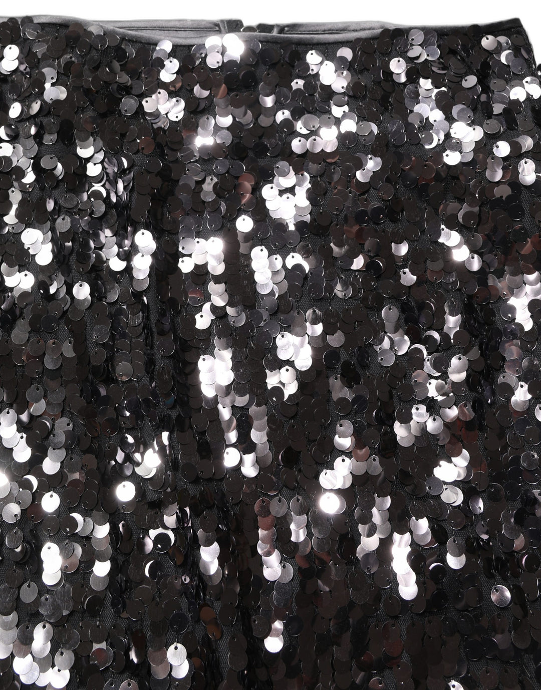 Dolce &amp; Gabbana Brown Sequinned Embellished PencilCut Skirt