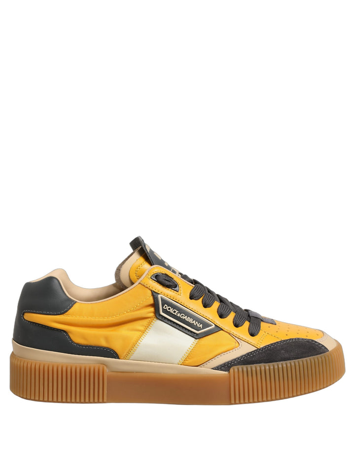 Dolce &amp; Gabbana Multicolor MIAMI Low Top Sneakers Shoes