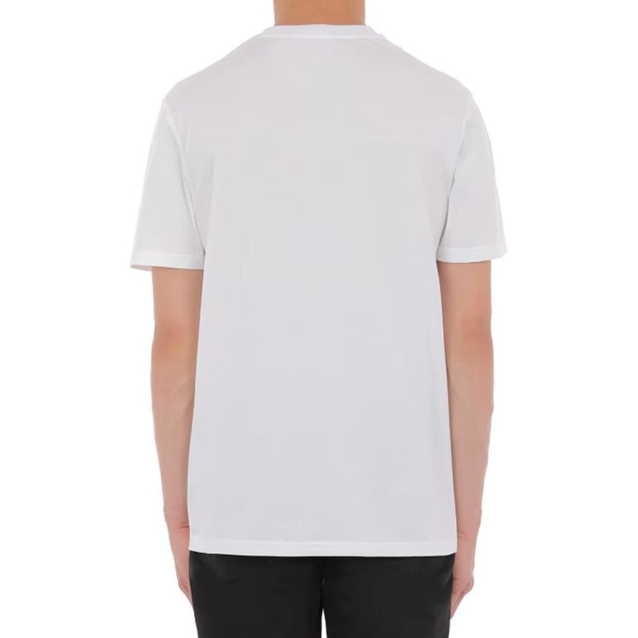 Moschino Couture White Cotton T-Shirt