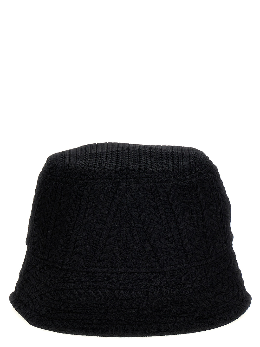 Jacquemus Black Viscose Bucket Hat
