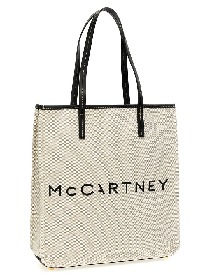 Stella McCartney Beige Cotton Tote Bag