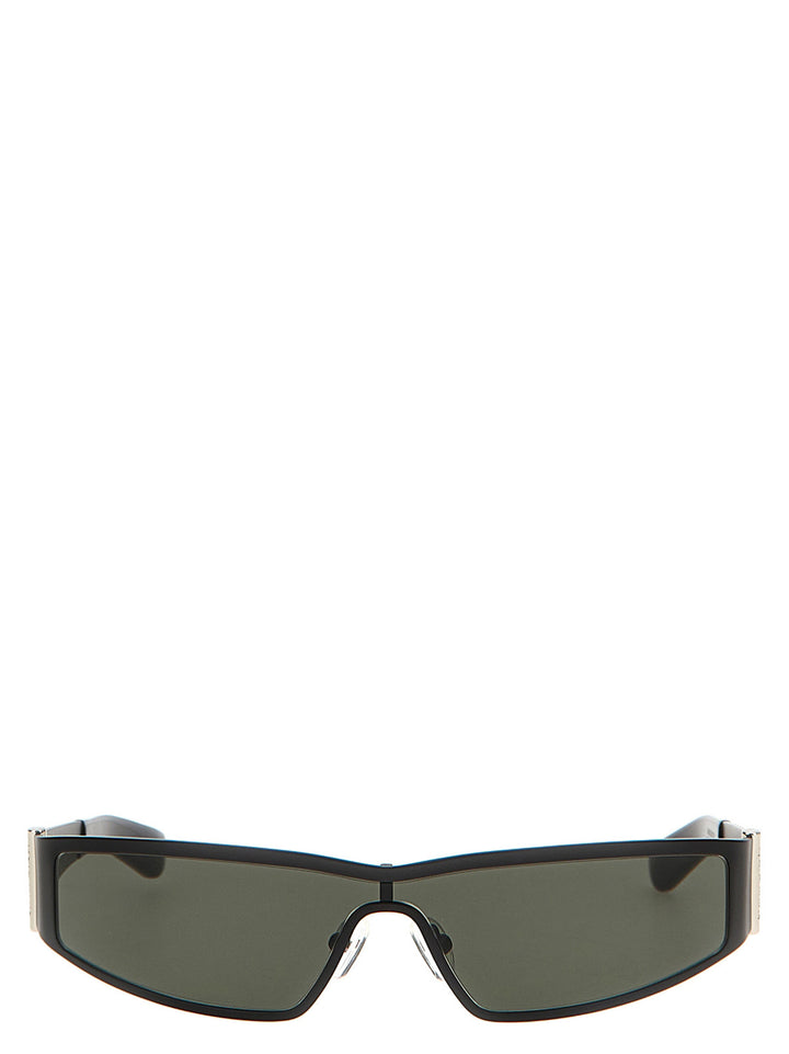 Alexander McQueen Black Acetate Sunglasses