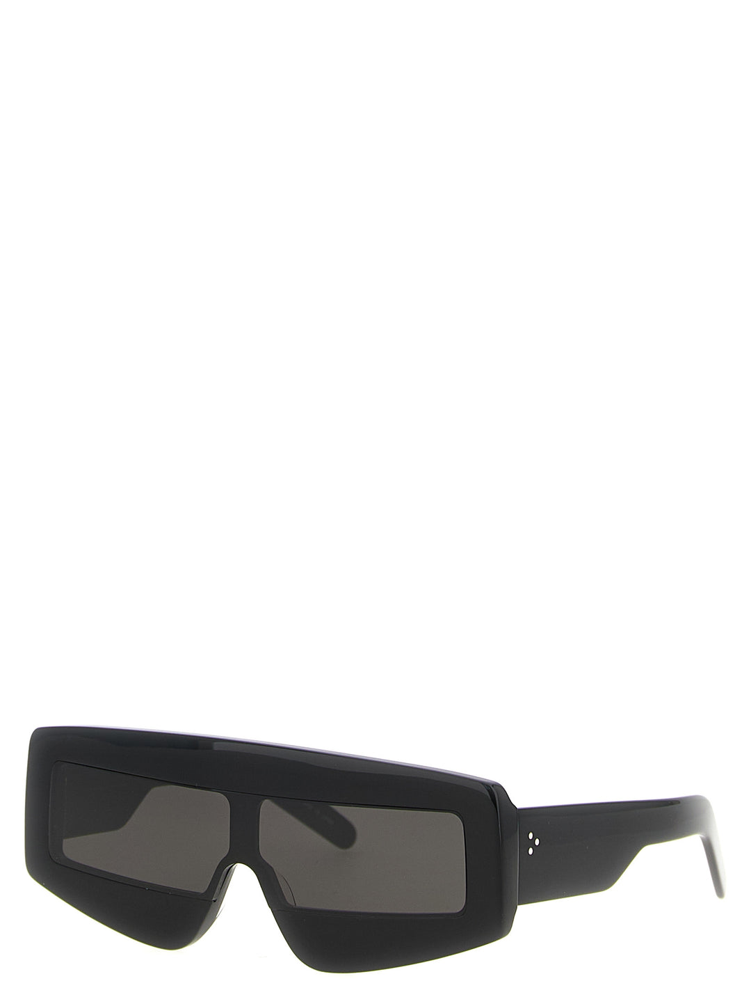 Rick Owens Black Acetate Sunglasses