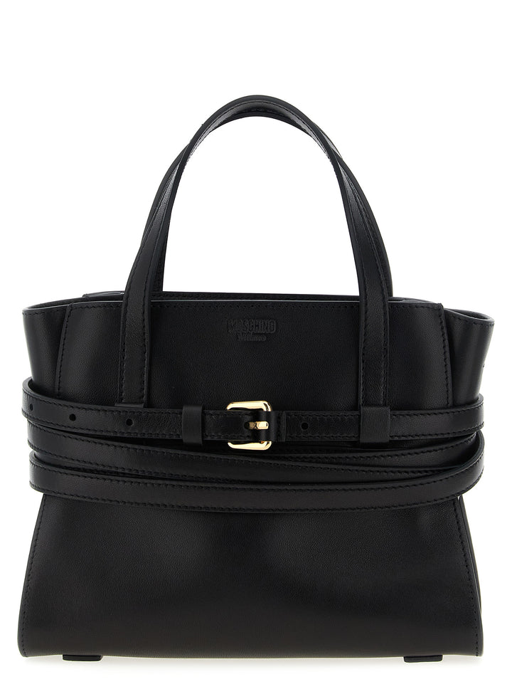 Moschino Black Polyester Handbag