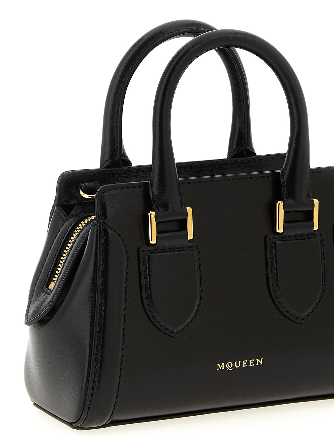 Alexander McQueen Black Calfskin Handbag