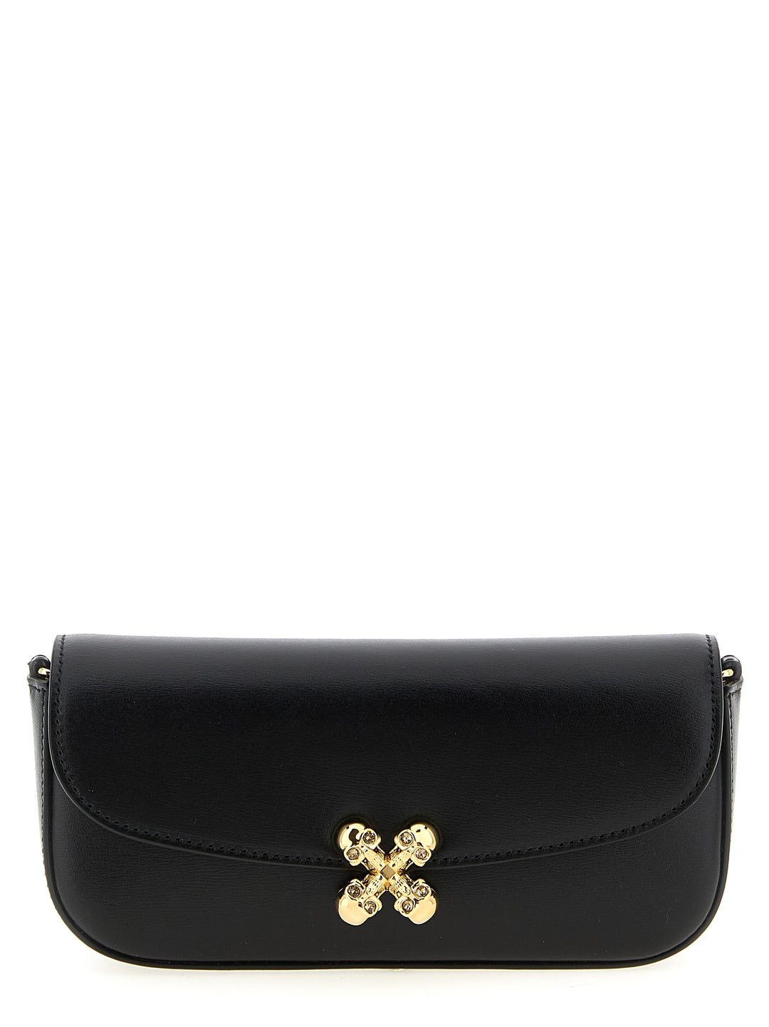 Alexander McQueen Black Calfskin Crossbody Bag