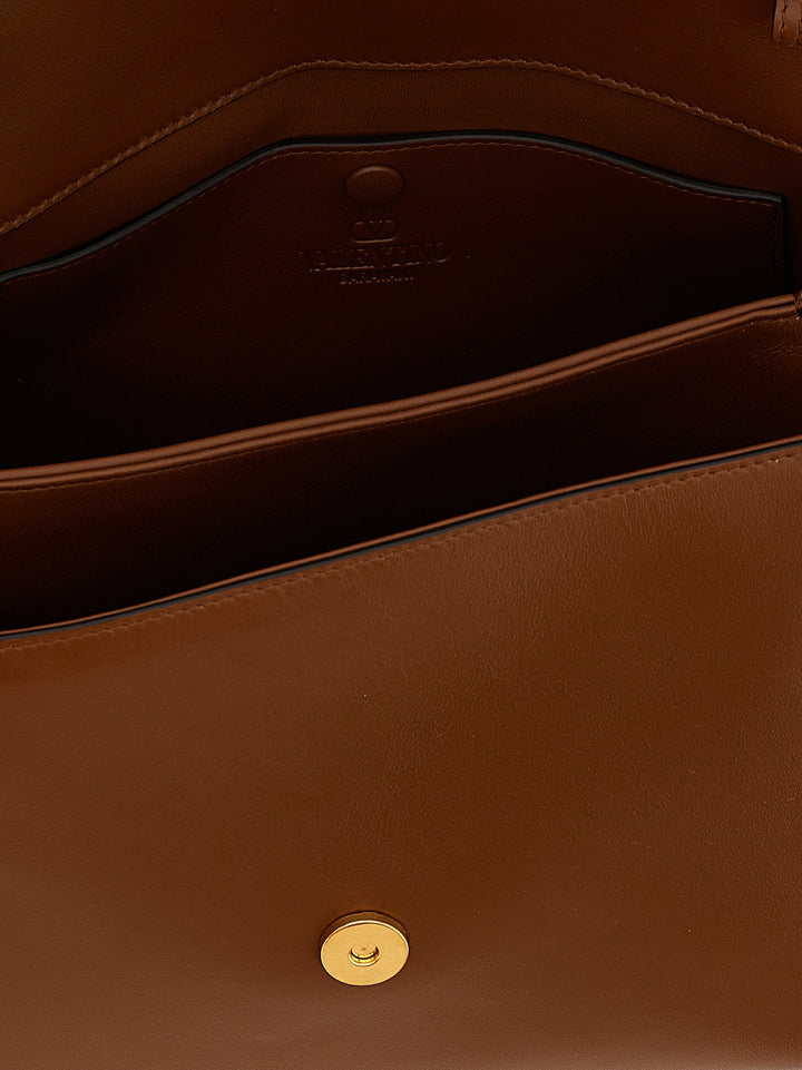 Valentino Garavani Brown Calfskin Handbag