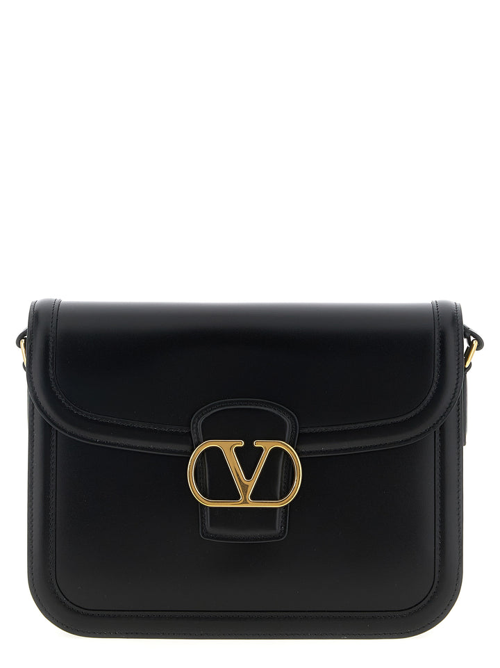 Valentino Garavani Black Calfskin Shoulder Bag