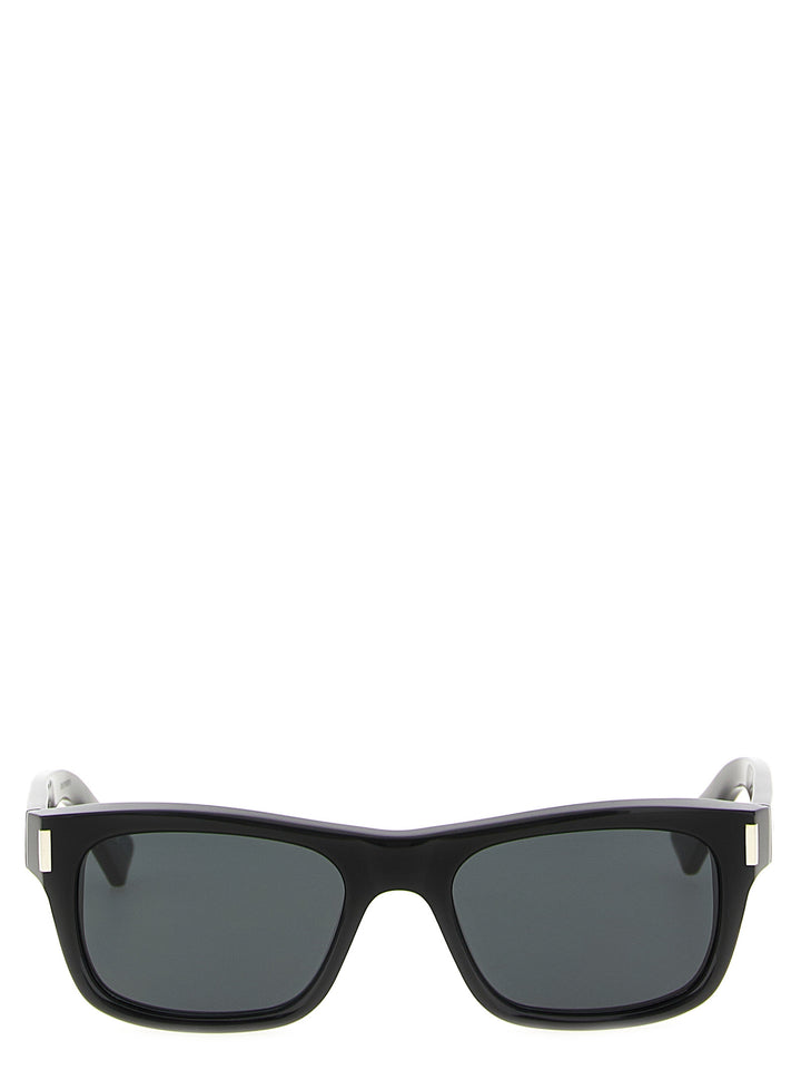 Saint Laurent Black Acetate Sunglasses