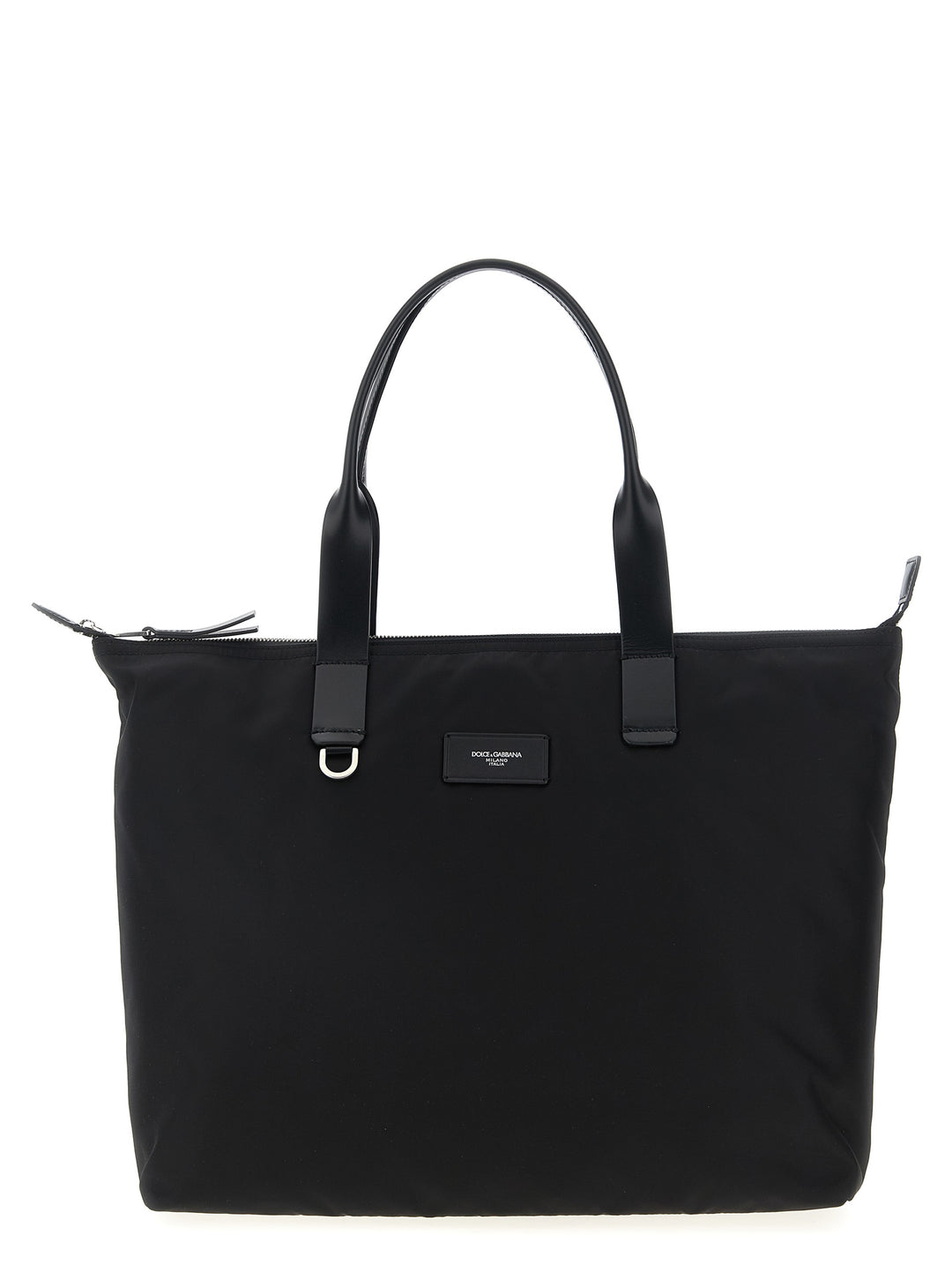Dolce &amp; Gabbana Black Polyamide Tote Bag