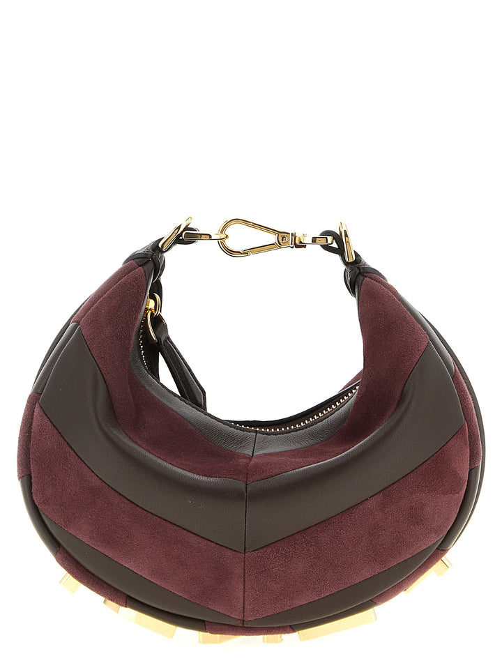 Fendi Multicolor Lamb Leather Handbag