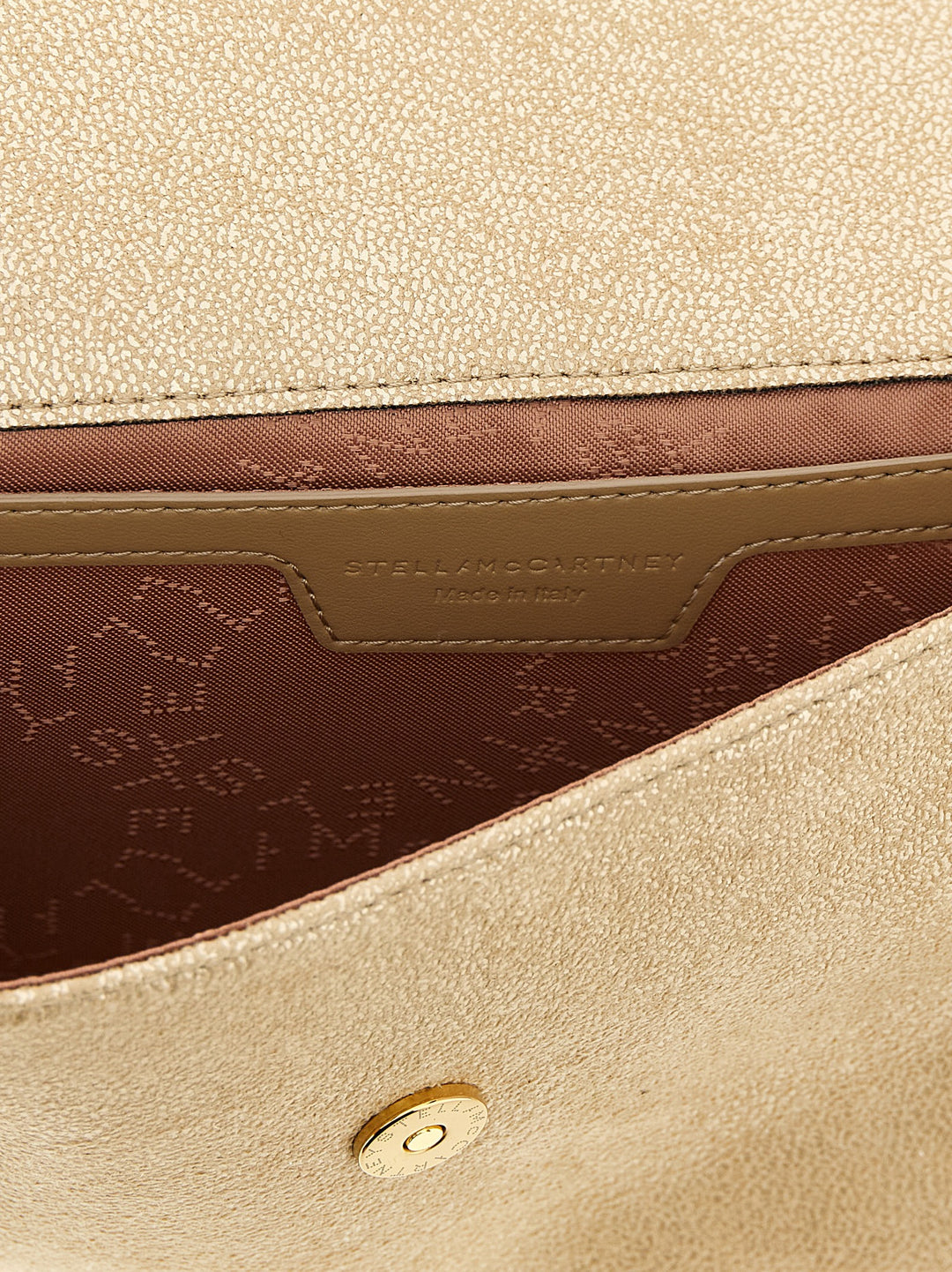 Stella McCartney Gold Polyester Cardholder