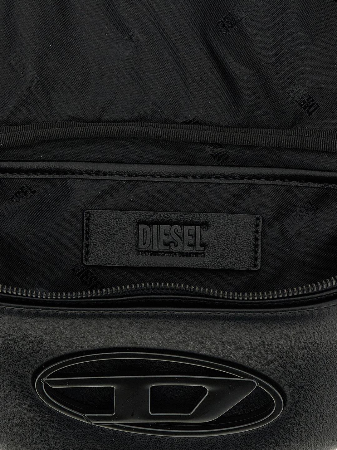 Diesel Black Polyethylene Crossbody Bag