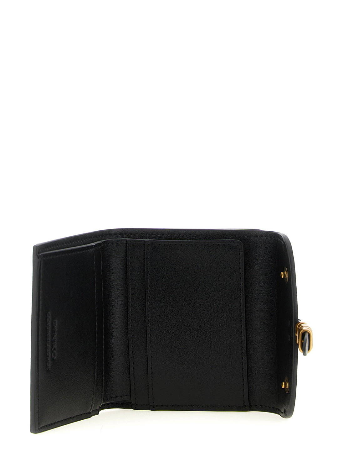 PINKO Black Cowhide Cardholder