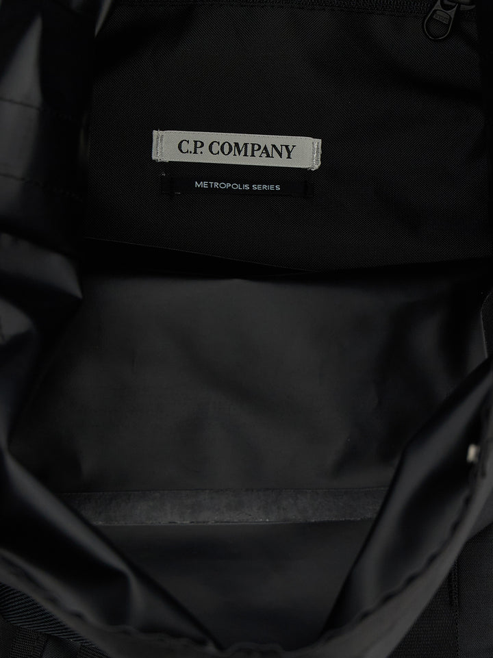 C.P. Company Black Polyamide Backpack