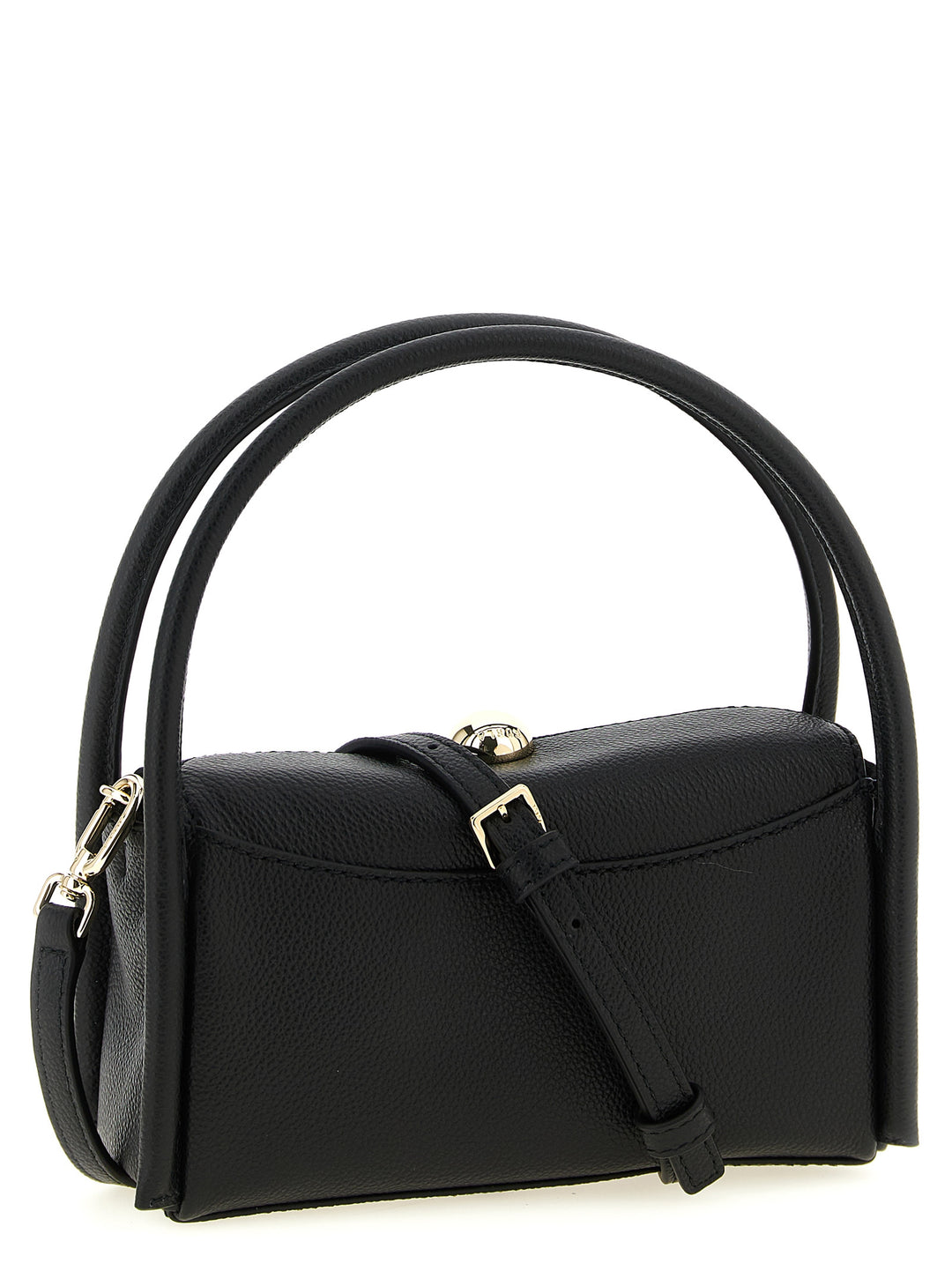 Furla Black Calfskin Handbag