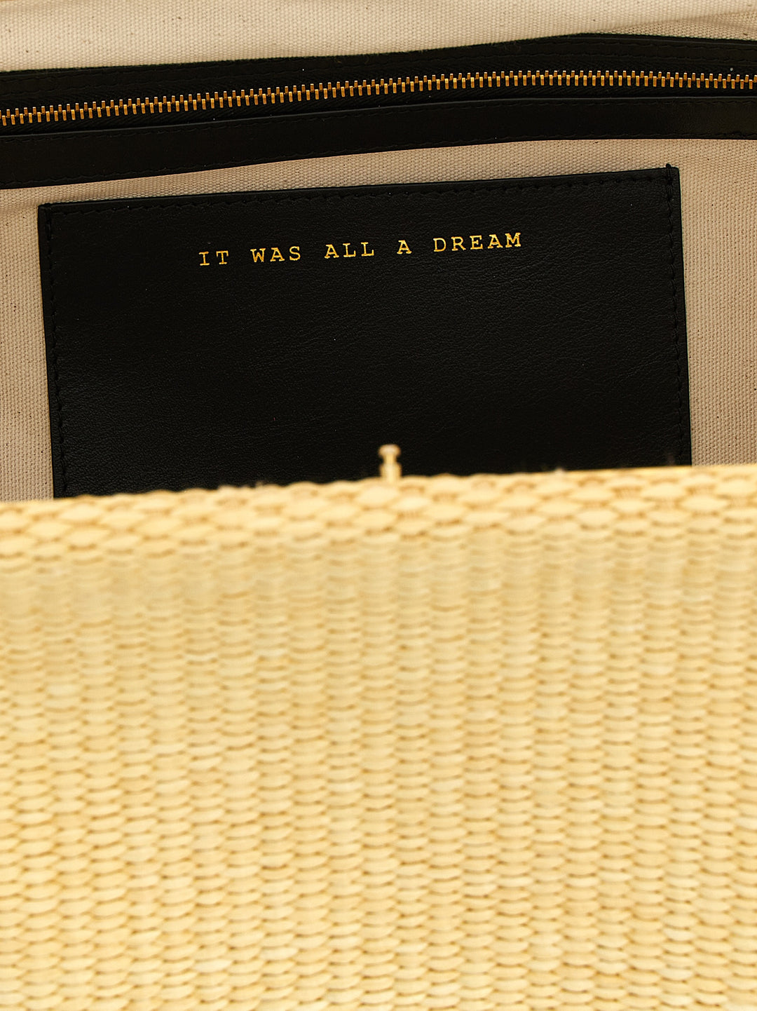 Alberta Ferretti Beige Viscose Clutch Bag