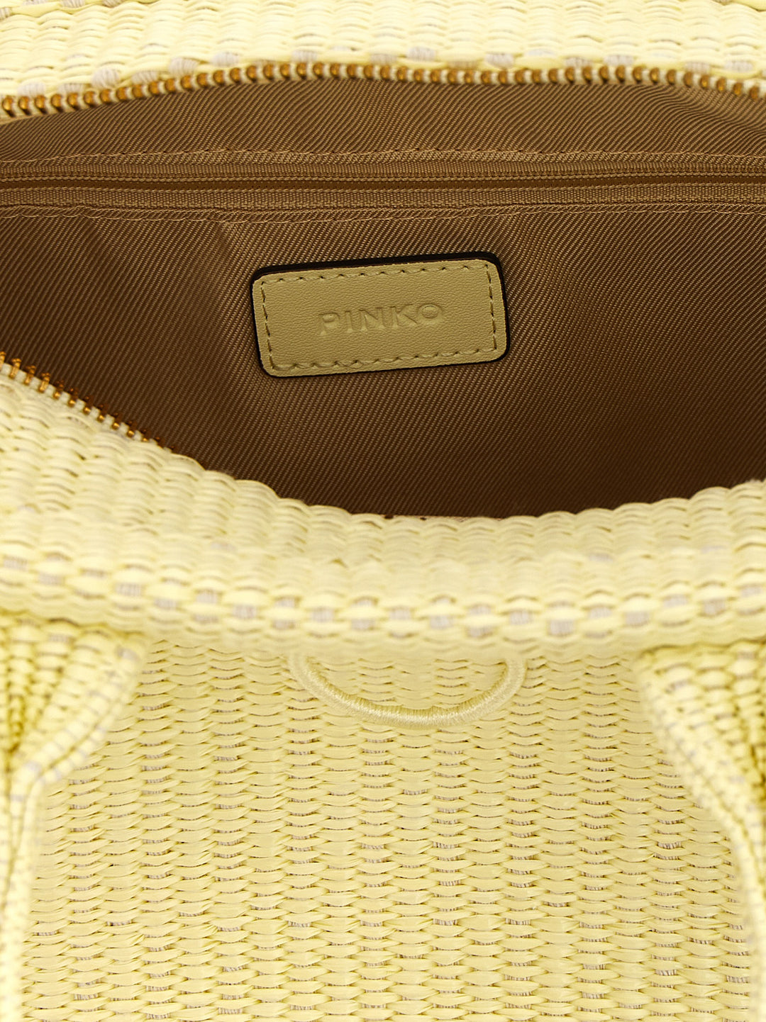 PINKO Bicolor Polypropylene Tote Bag