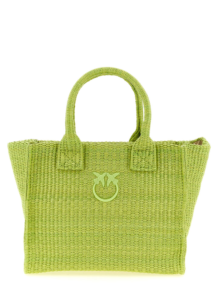 PINKO Bicolor Polypropylene Tote Bag