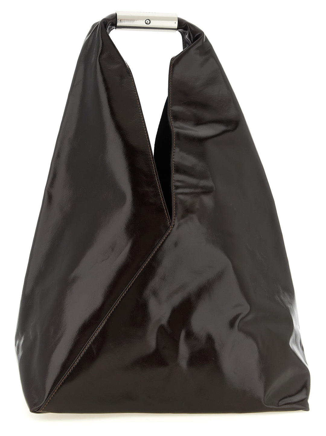 MM6 Maison Margiela Brown Cowhide Handbag