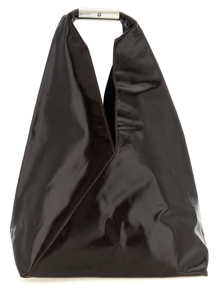 MM6 Maison Margiela Brown Cowhide Handbag