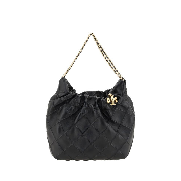 Tory Burch - Black Calf Leather Bos Taurus Shoulder Bag
