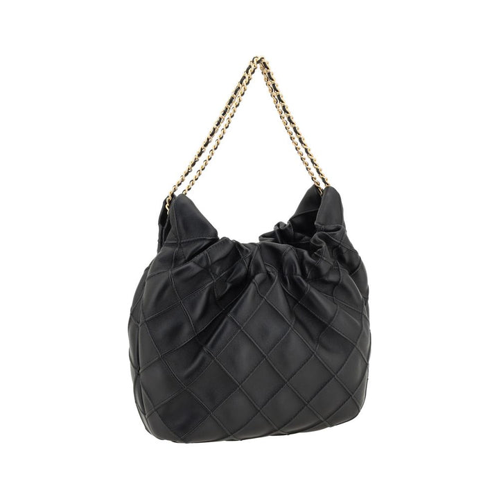 Tory Burch - Black Calf Leather Bos Taurus Shoulder Bag
