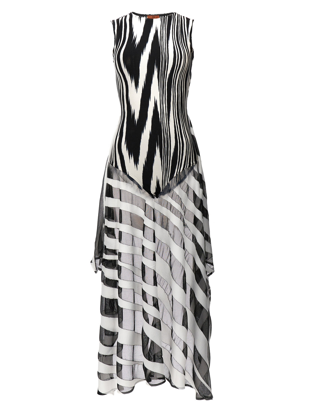 Missoni Bicolor Viscose Bodysuit