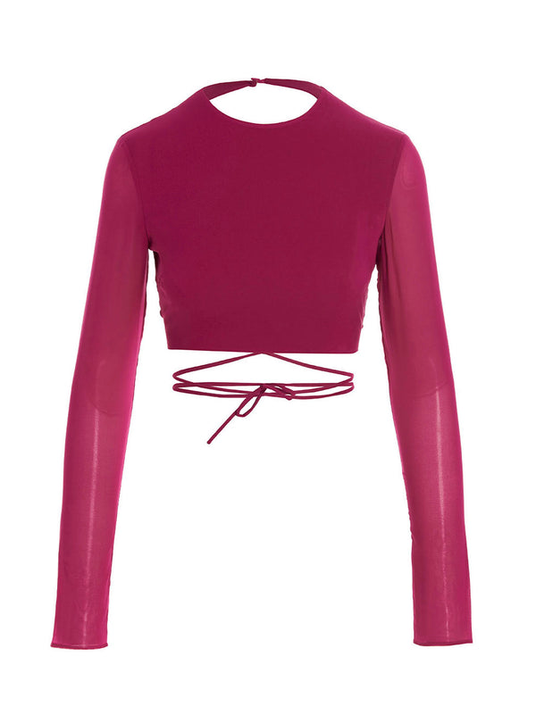 The Andamane - Fuchsia Silk Shirt