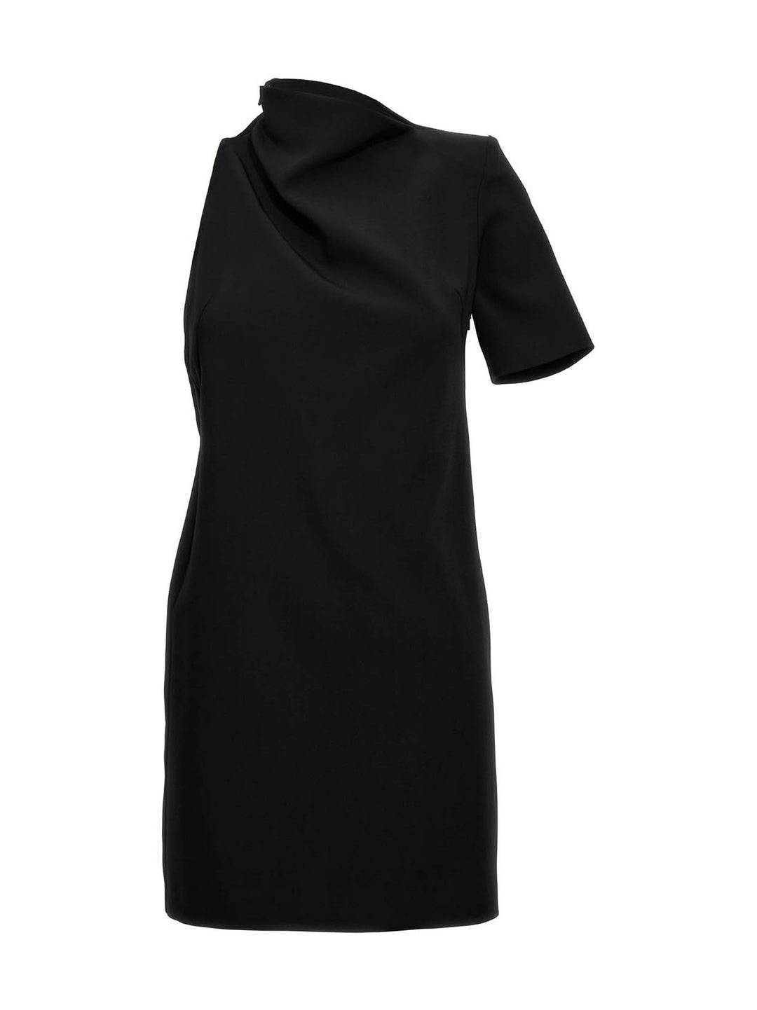 Sportmax Black Viscose Short Dress