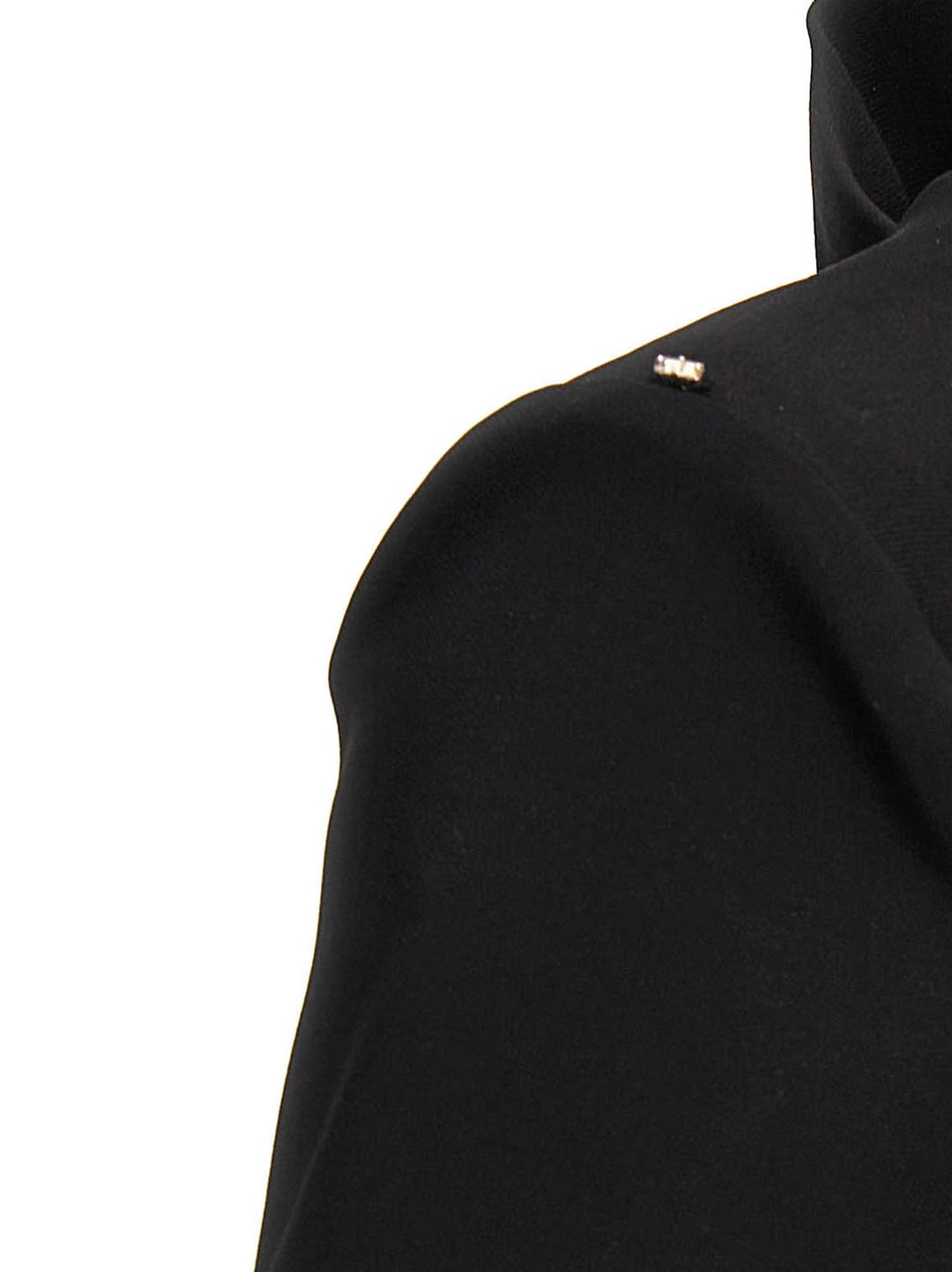 Sportmax Black Viscose Short Dress