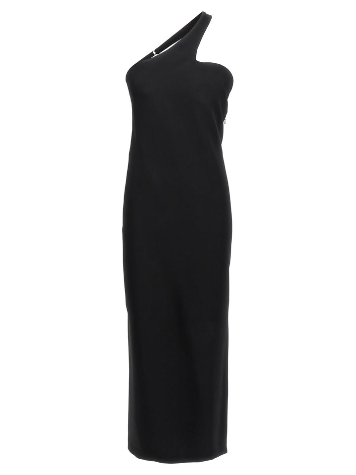 Sportmax Black Viscose Long Skirt