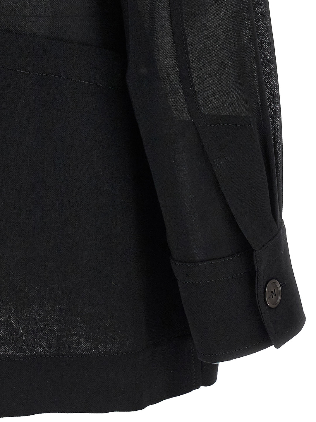 Ferragamo - Black Virgin Wool Blouse