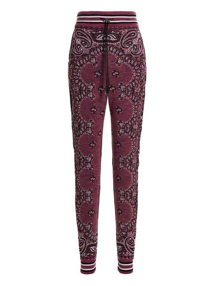Amiri Purple Cotton Joggers (Workout Pants)