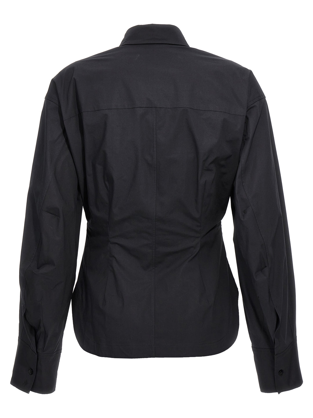 The Attico - Black Cotton Blouse