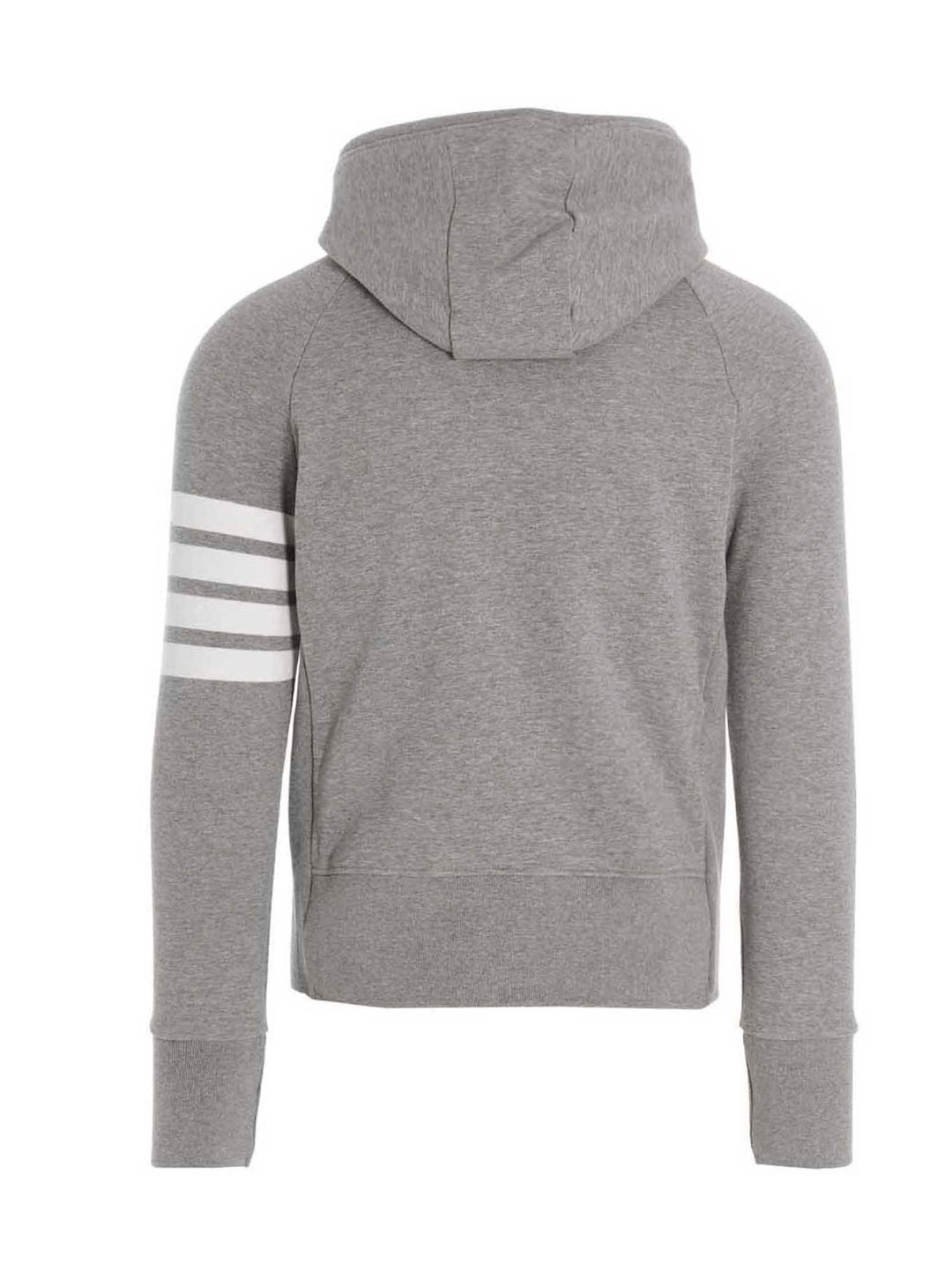 Thom Browne Gray Cotton Sweatshirt