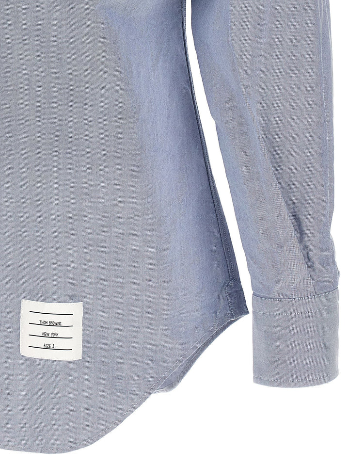 Thom Browne Blue Cotton Blouse