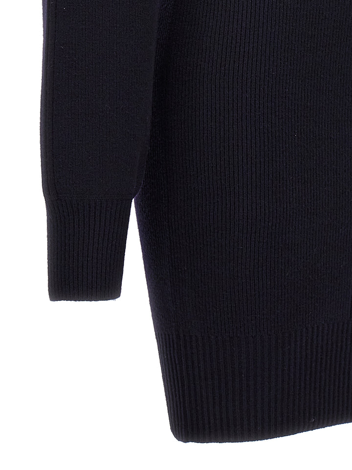 Stella McCartney Blue Wool Midi Skirt