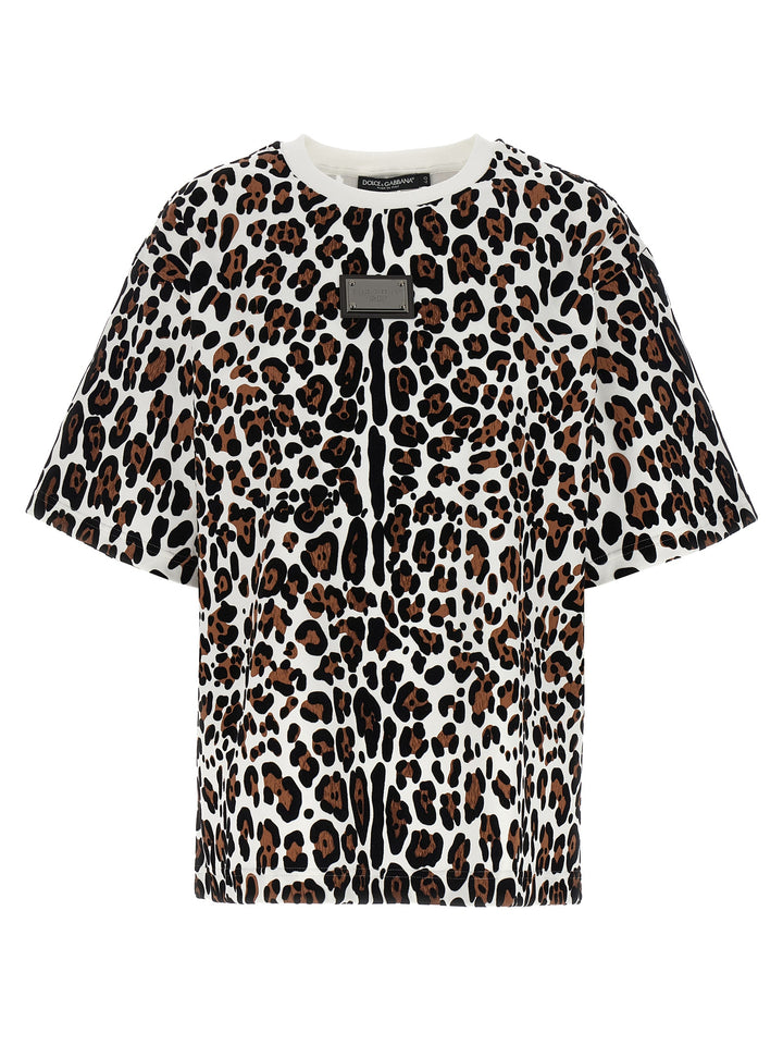 Dolce &amp; Gabbana Multicolor Cotton T-Shirt