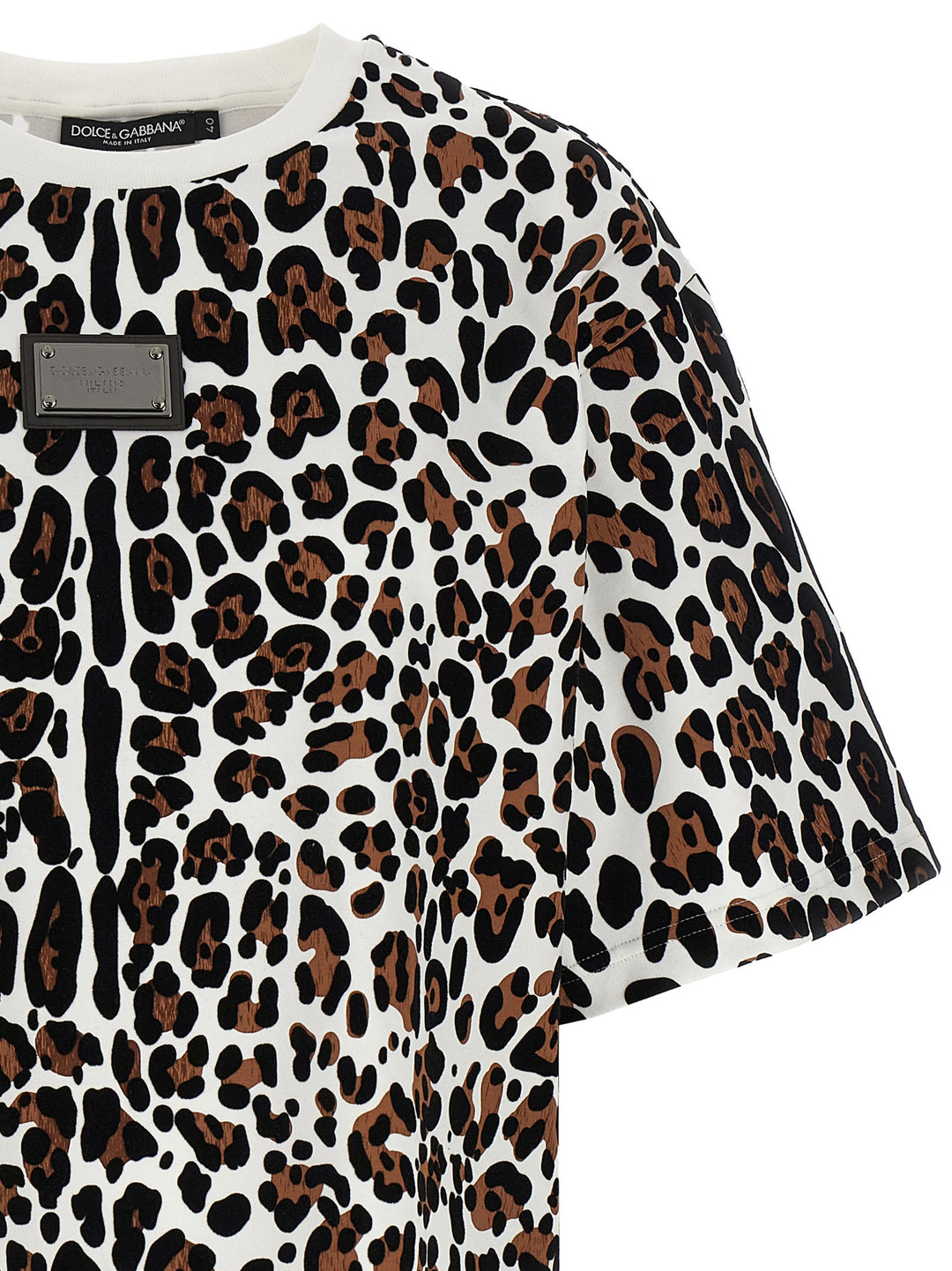 Dolce &amp; Gabbana Multicolor Cotton T-Shirt