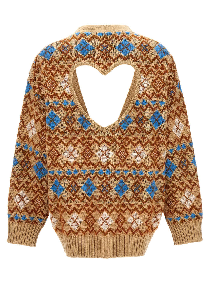 Dsquared² Multicolor Wool Cardigan