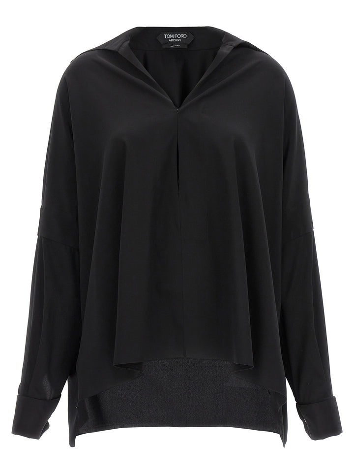 Tom Ford - Black Silk Blouse