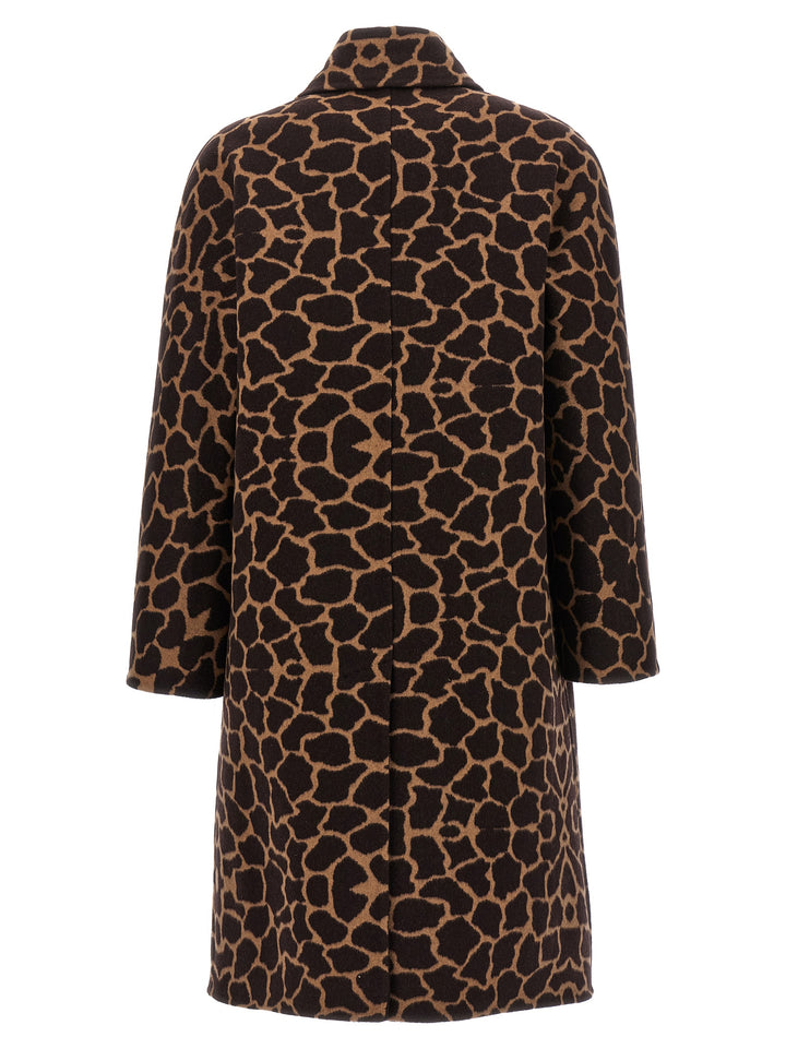 Max Mara Brown Virgin Wool Coat