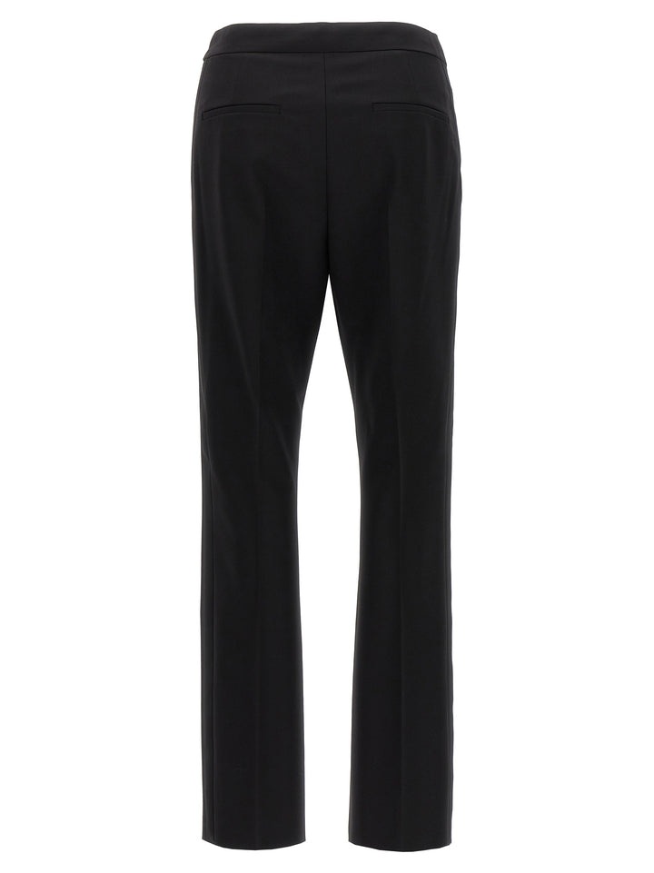 Max Mara Black Virgin Wool Dress Pants