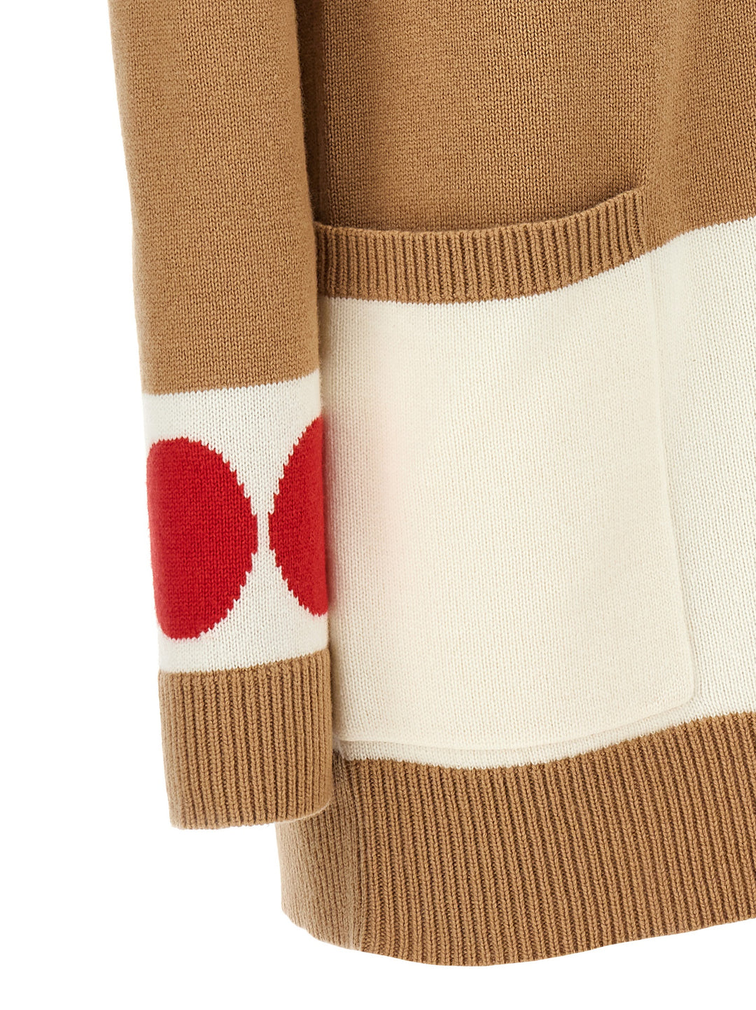 Max Mara Multicolor Wool Cardigan