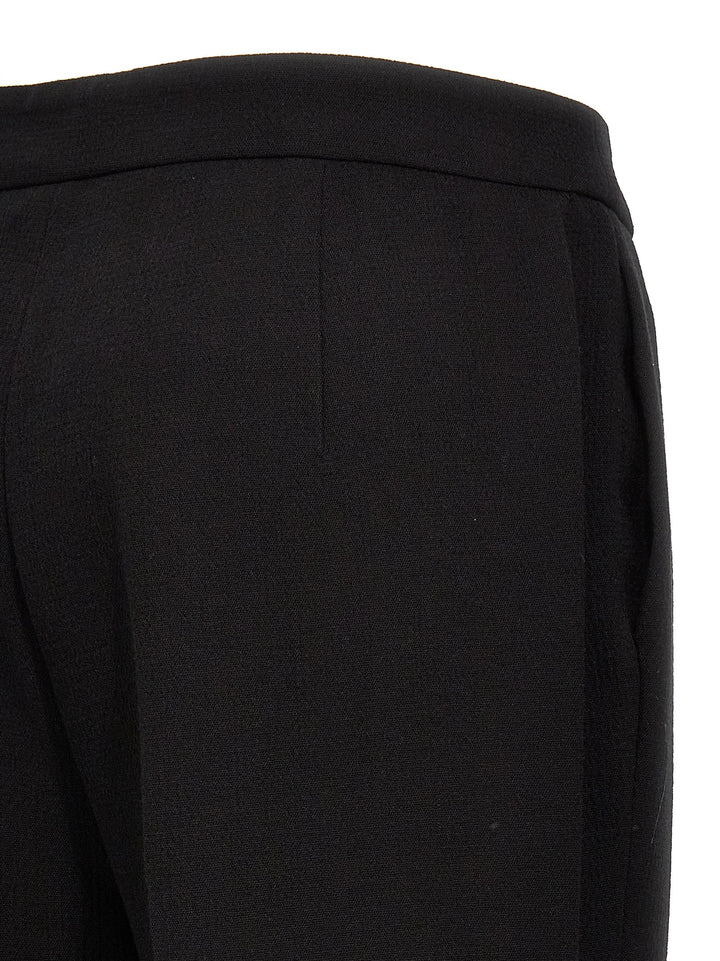 Moschino Black Viscose Dress Pants