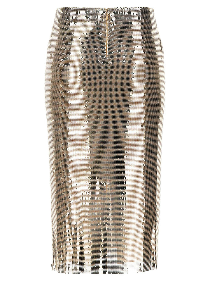 Sportmax Multicolor Polyester Midi Skirt