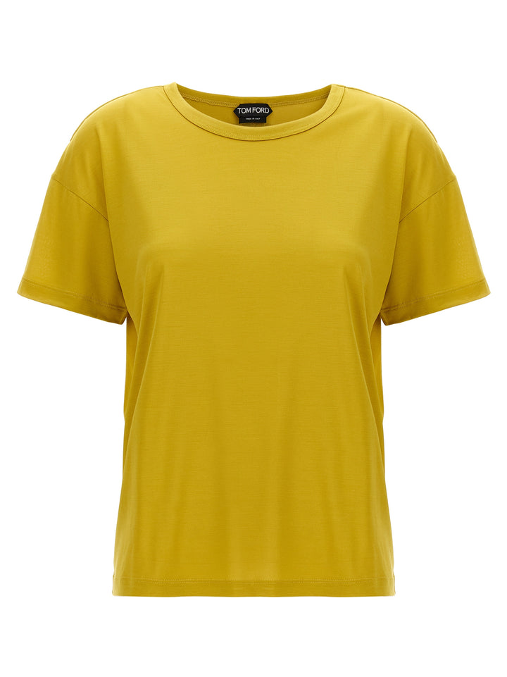 Tom Ford Bicolor Silk T-Shirt