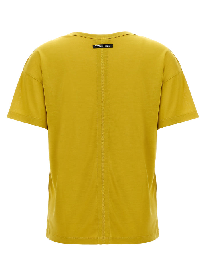 Tom Ford Bicolor Silk T-Shirt
